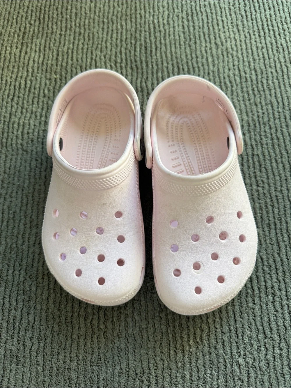 CROCS Kids Light Pink Classic Clog
